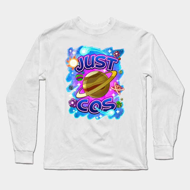 Zoey's Cosmos - Just Cos Long Sleeve T-Shirt by Dragonheart Studio